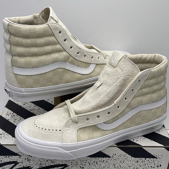 Vans Men’s 0g Sk8-Hi Lx Vault Checkerboard Vintag
VN0A4BVB0VW 
Sneakers - Picture 10 of 16